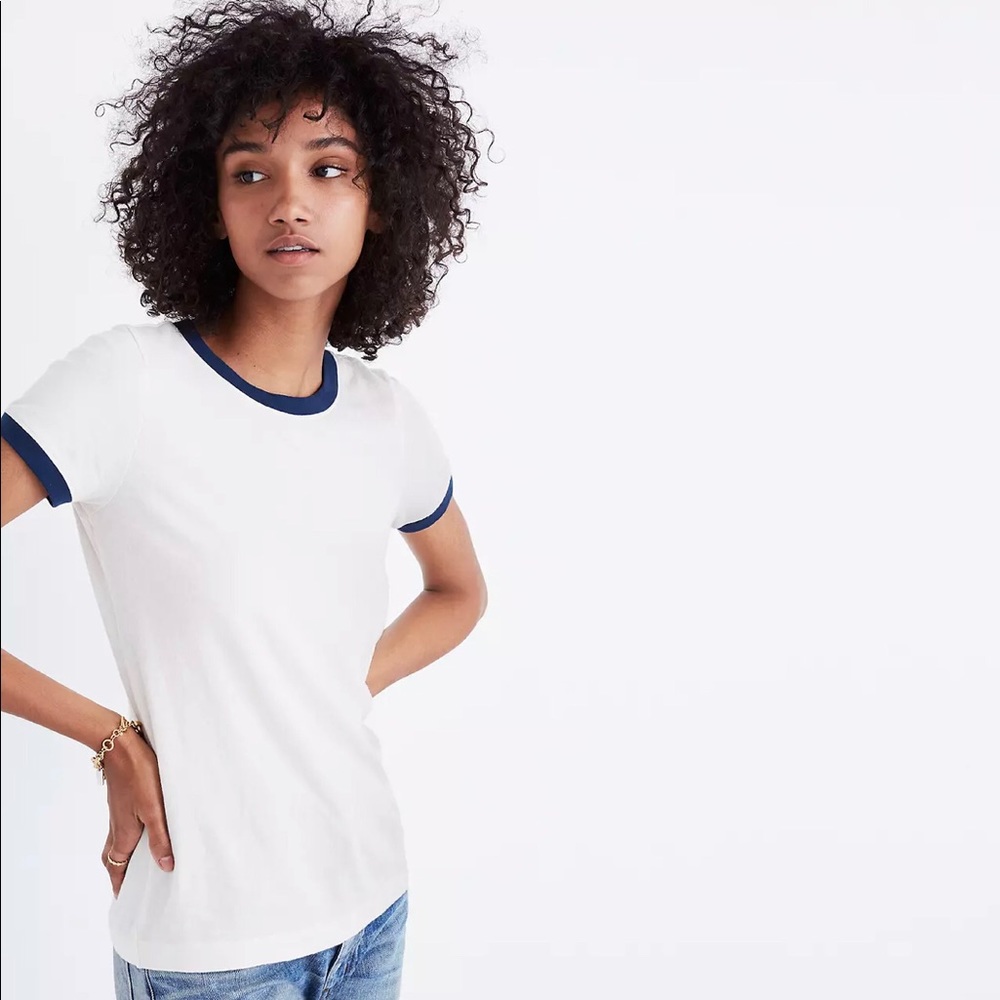 Madewell Rivet and Thread Tee